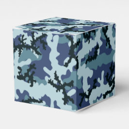 Caja Para Regalos Camuflaje naval