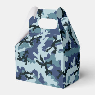Caja Para Regalos Camuflaje naval
