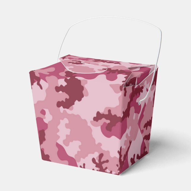 Caja Para Regalos Camuflaje rosa (Front Side)