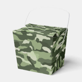 Caja Para Regalos Camuflaje verde
