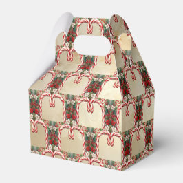 Caja Para Regalos Candy Cane Christmas Holiday Gift Box
