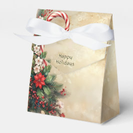 Caja Para Regalos Candy Cane Christmas Holiday Gift Box