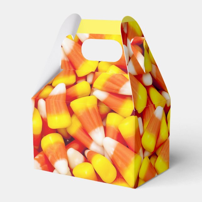 CAJA PARA REGALOS CANDY CORN HALLOWEEN (Front Side)
