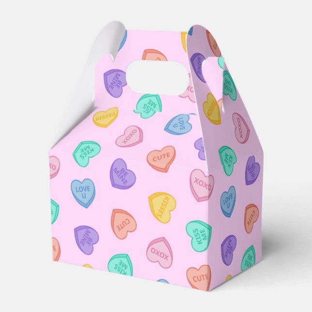 Caja Para Regalos Candy Hearts (Front Side)