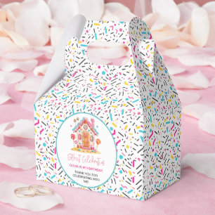 Caja Para Regalos Candyland Sweet Celebration Niños Fiesta de cumple