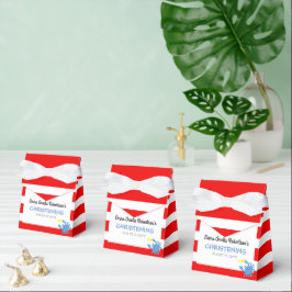 Caja Para Regalos Cangrejo azul rojo bautizo bautismo bautizo