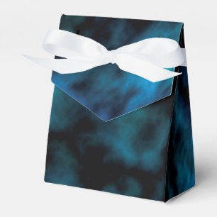 Caja Para Regalos Canica Azul Falsa Cósmica