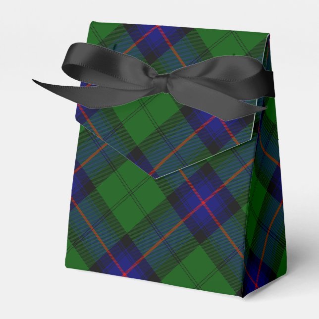 Caja Para Regalos Cañón armenio tartan azul (Front Side)