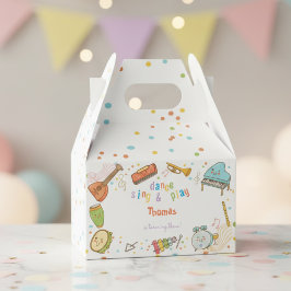 Caja Para Regalos Cantar danza y jugar a los niños cumpleaños