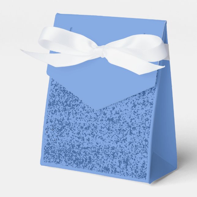 Caja Para Regalos Caos de puntos azules (Front Side)