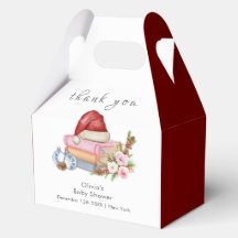 Capítulo Nuevo Rojo Comienza Shower de Bebé Floral