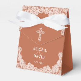 Caja Para Regalos Cara blanca en una tienda de campaña de Bodas reli