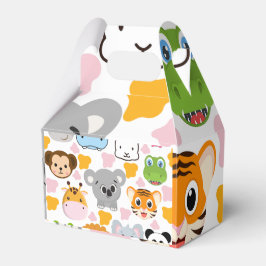 Caja Para Regalos Cara de animales pequeños