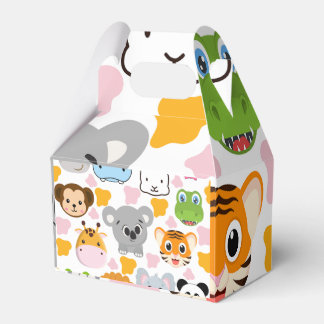 Caja Para Regalos Cara de animales pequeños