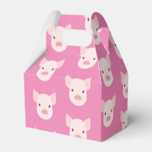 Caja Para Regalos Cara de lechón