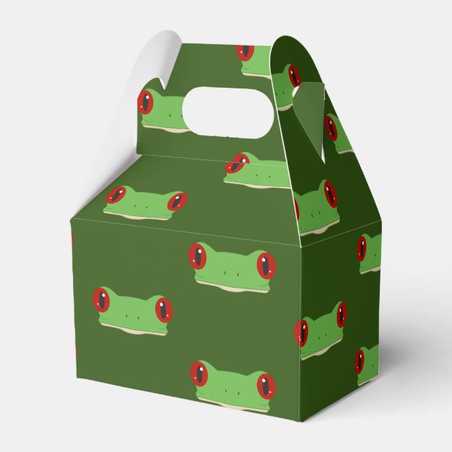Caja Para Regalos Cara de rana (Reverso)
