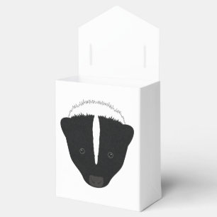 Caja Para Regalos Cara de zorrillo