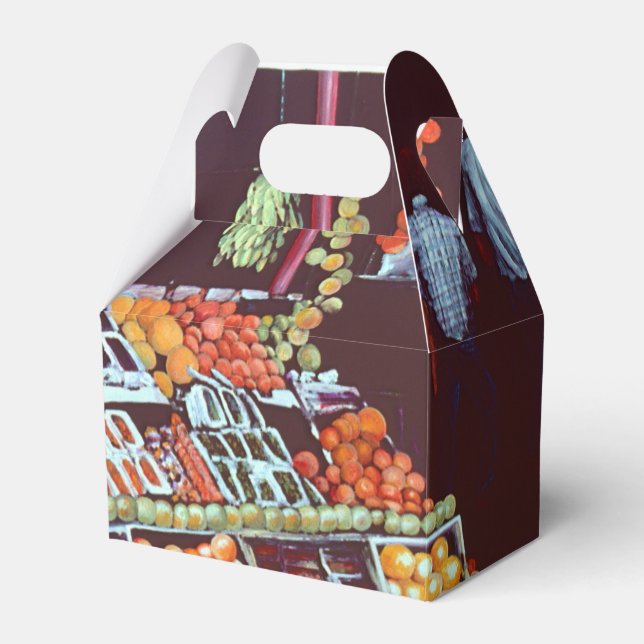 Caja Para Regalos Cara moderna sobre un comercio atemporal, Jericó (Front Side)