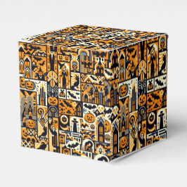 Caja Para Regalos Caracteres de Halloween