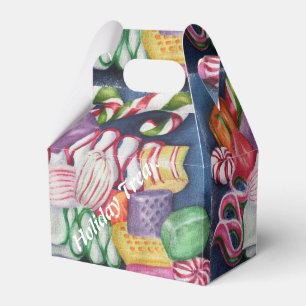 CAJA PARA REGALOS CARAMELO MEZCLADO DEL NAVIDAD