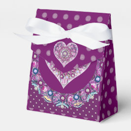 Caja Para Regalos Cardinal red Rosace