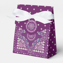 Caja Para Regalos Cardinal Red Rosace