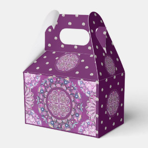 Caja Para Regalos Cardinal Red Rosace