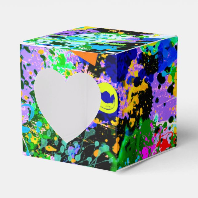 Caja Para Regalos Carnaval de graffitis (Anverso)