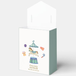 Caja Para Regalos Carnaval retro vintage Baby Shower