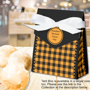 Caja Para Regalos Caro de Búfalo - Negro y Naranja - 3x1.5x3.25 Carp