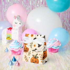 Caja Para Regalos Carpa con patrón de Halloween de fantasma y calaba