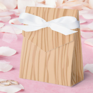 Caja Para Regalos Carpa de Celebración con Patrón de Madera Encantad