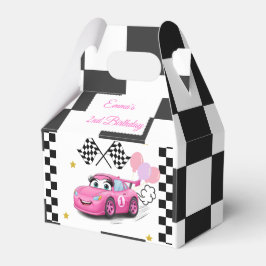 Caja Para Regalos Carreras chica Cumpleaños | Fast One & Two Fast