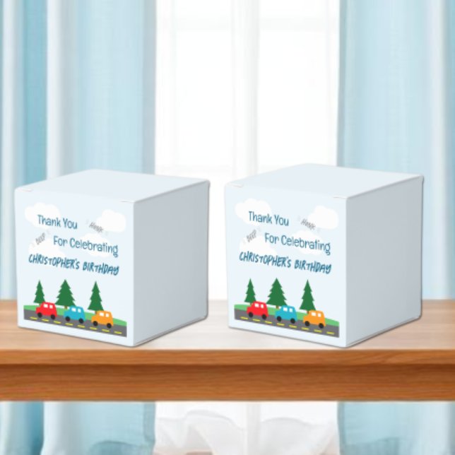 Caja Para Regalos Cars Kids Boy Birthday (Subido por el creador)