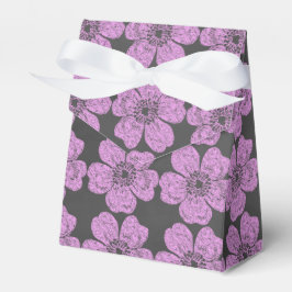 Caja Para Regalos Cartón de rosas rosadas salvajes