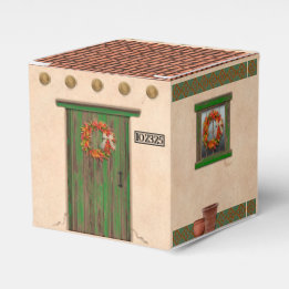 Caja Para Regalos Casa personalizada de tejas de terracota adobe del