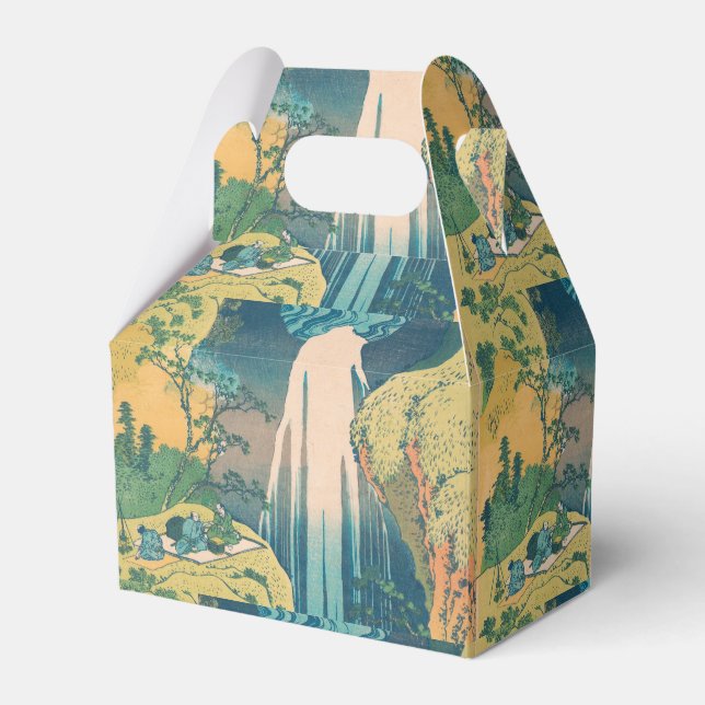 Caja Para Regalos Cascada Amida de Hokusai Japón Cascada  (Front Side)