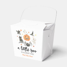 ¡Casi Se Debe Un Pequeño Boo! Halloween de Baby Sh