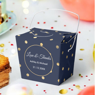 Caja Para Regalos Casilla de Favor de Boda de Aniversario de la Boda