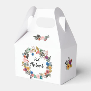 CAJA PARA REGALOS CASILLA DE FAVOR DE LA RESPIRACIÓN FLORAL DE EID