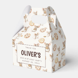 Caja Para Regalos Casilla de favoritos de fiesta de cumpleaños temát