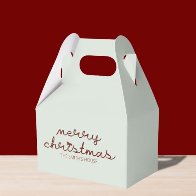 Caja Para Regalos Casilla de favoritos de Navidades de barrido suave (Subido por el creador)