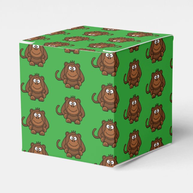Caja Para Regalos Casilla de favoritos del partido de los monos (Costado Anverso)