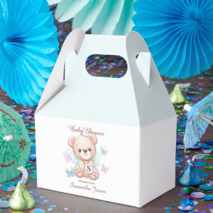 Caja Para Regalos Casilla de favoritos personalizada de Baby Shower