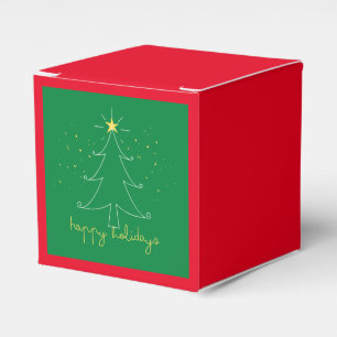 Caja Para Regalos Casilla de regalo de Navidades elegantes de Happy