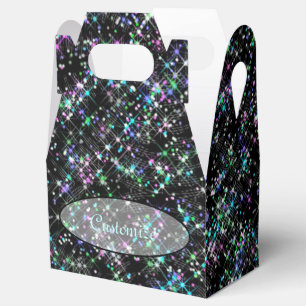 Caja Para Regalos Casilla del Favor del Polvo Estrella