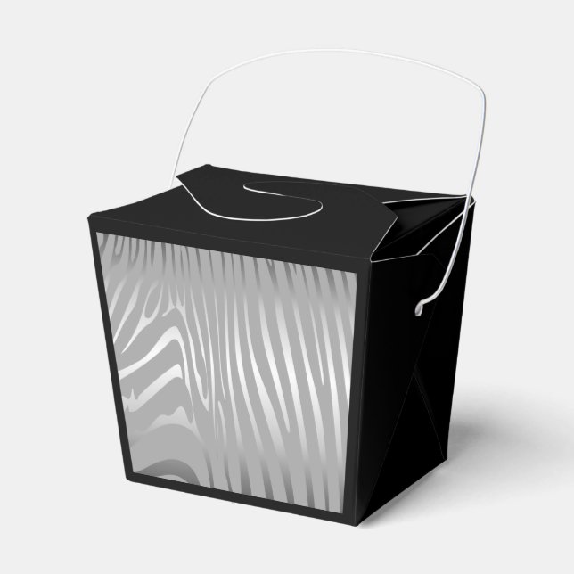 Caja Para Regalos Casilla Zebra Favor (Front Side)