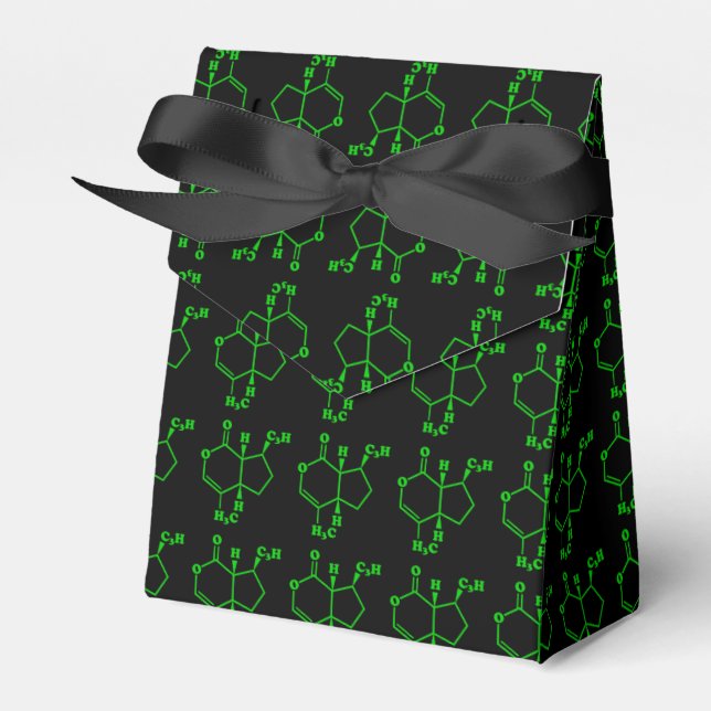 Caja Para Regalos Catnip Nepetalactona Fórmula Química Molecular (Front Side)