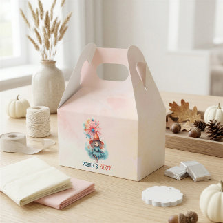 Caja Para Regalos Celebración de cumpleaños de Halloween de bruja pe