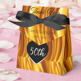 Caja Para Regalos Celebración del 50° Aniversario Personalizado de l